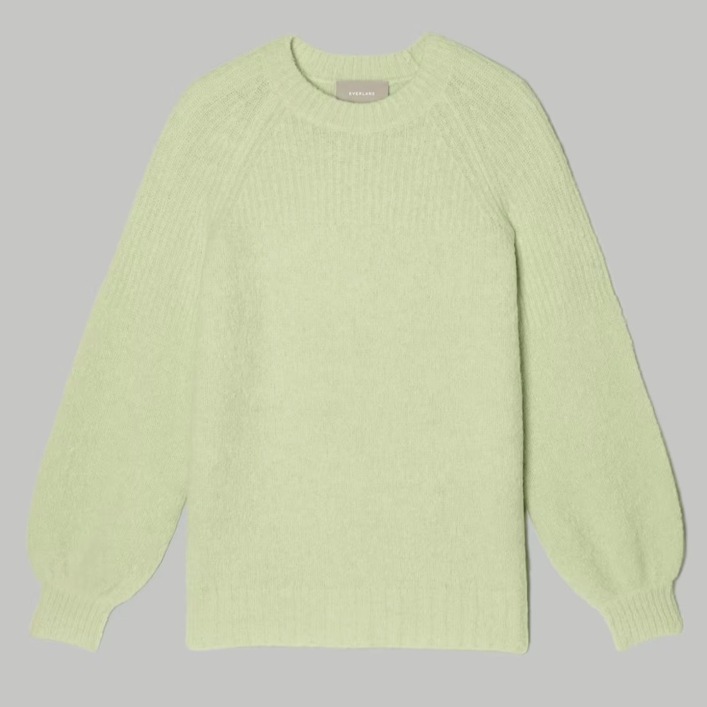 Everlane Superfuzz alpaca sweater